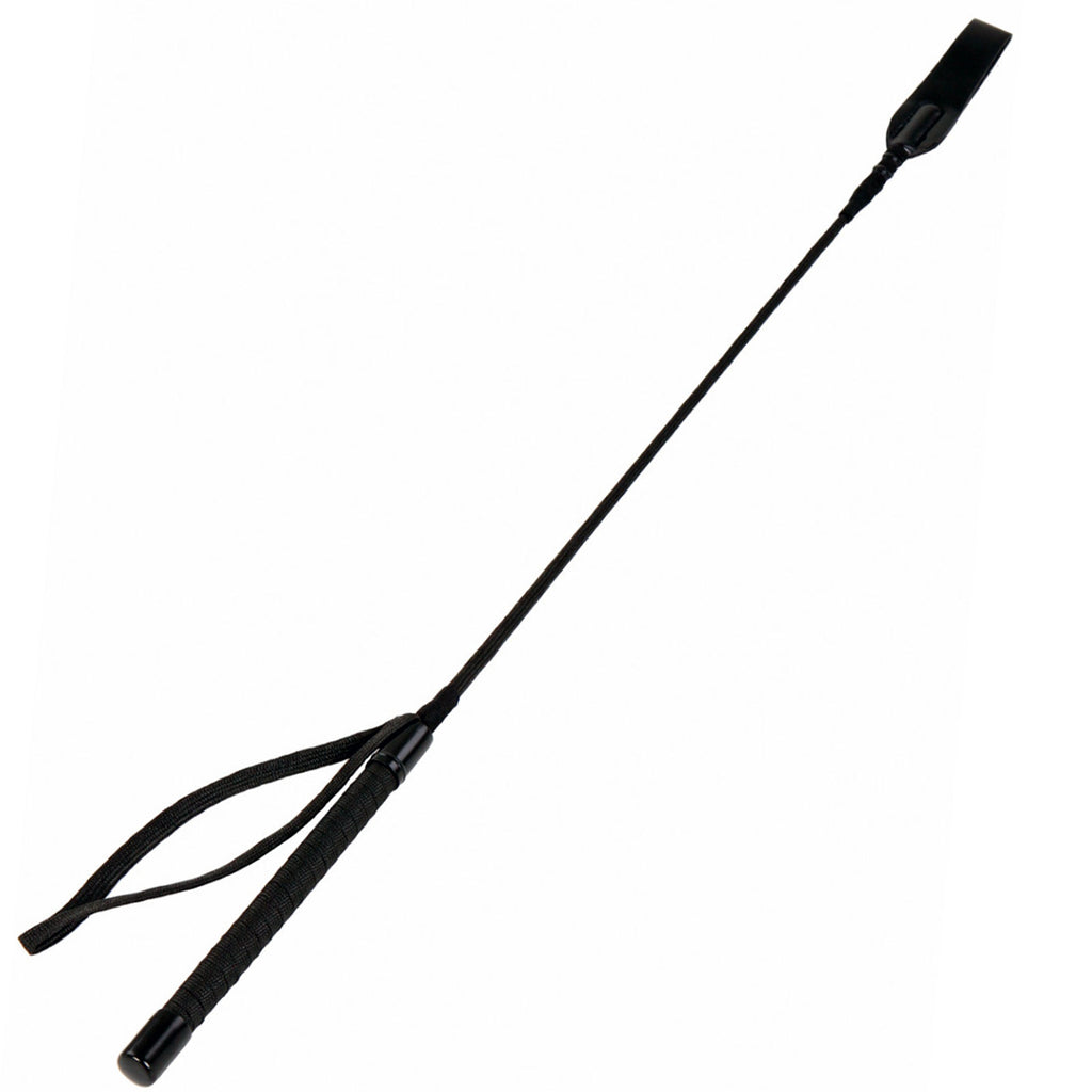 Cravache nylon 65cm : noir