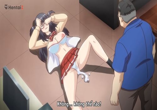 Em nữ sinh thiếu thốn đi trộm ở cửa hàng bị bắt được - Hentai