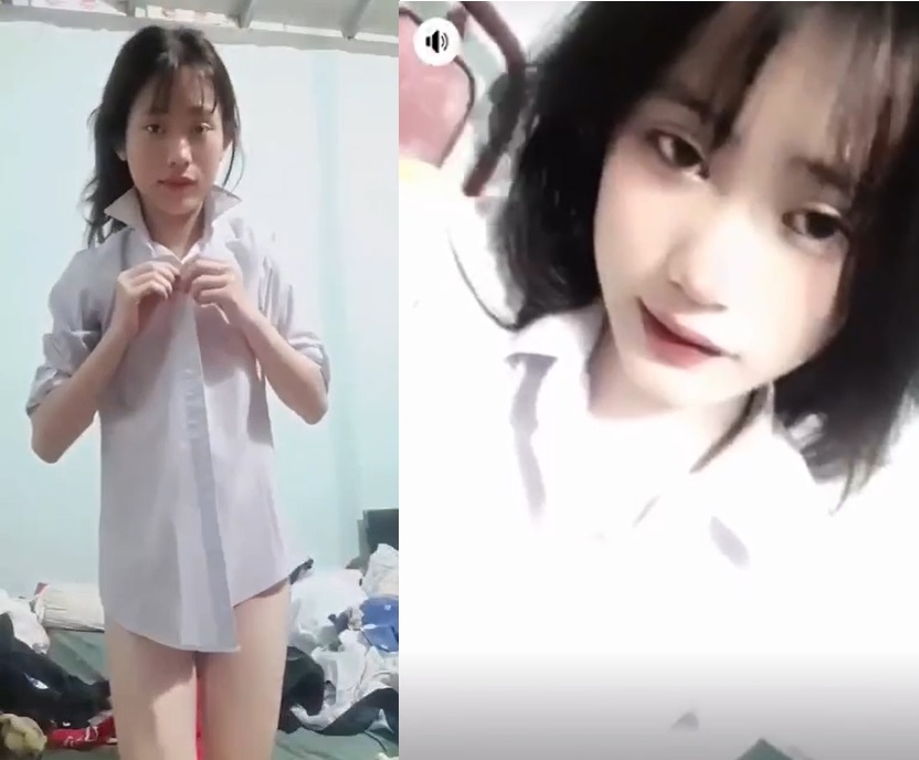 Bướm xinh đẹp đang chảy nước - không che